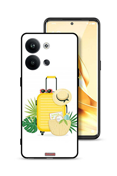 Tolwak غطاء حماية لهاتف Oppo Reno9 Pro 5G - فن رقمي صيفي