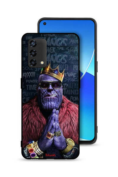 Tolwak غطاء حماية لهاتف Oppo Reno6 Lite من Thanos Power
