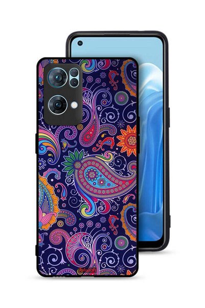 Tolwak غطاء حماية لهاتف Oppo Reno7 Pro 5G بنمط فن الماندالا