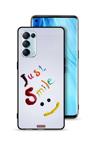 Tolwak غطاء حماية لهاتف Oppo Reno5 Pro 5G - ابتسامة فقط