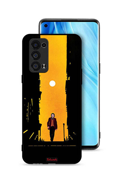 Tolwak غطاء حماية Oppo Reno6 Pro Plus 5G بتصميم جوكر، عمل فني رقمي تجريدي