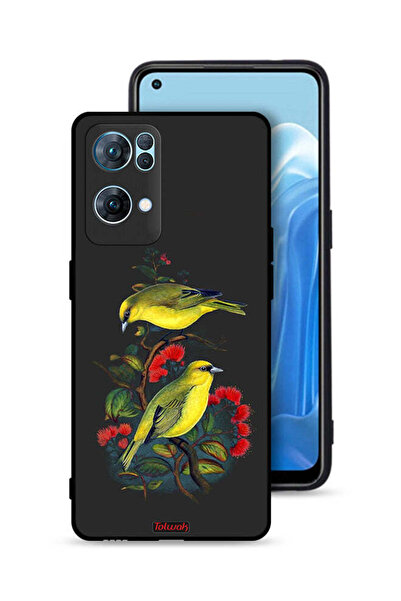 Tolwak غطاء حماية لهاتف Oppo Reno7 Pro 5G بنقشة طيور