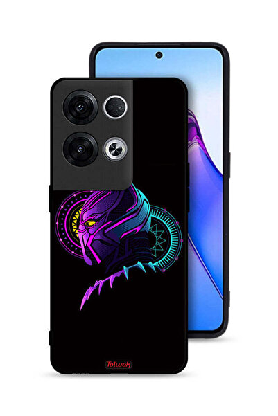 Tolwak غطاء حماية لهاتف Oppo Reno8 Pro Plus 5G، رسم فني رقمي بسيط عالي الدقة