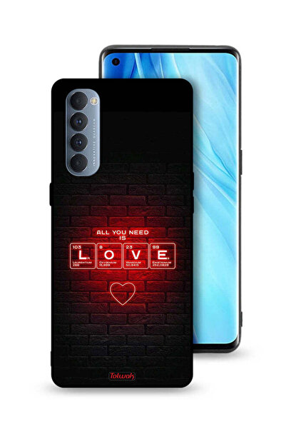 Tolwak غطاء حماية لهاتف Oppo Reno4 Pro 4G كل ما تحتاجه هو الحب