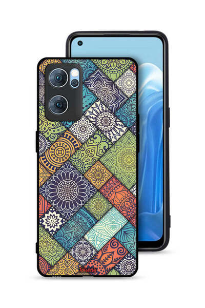 Tolwak غطاء حماية لهاتف Oppo Reno7 5G بنمط ماندالا