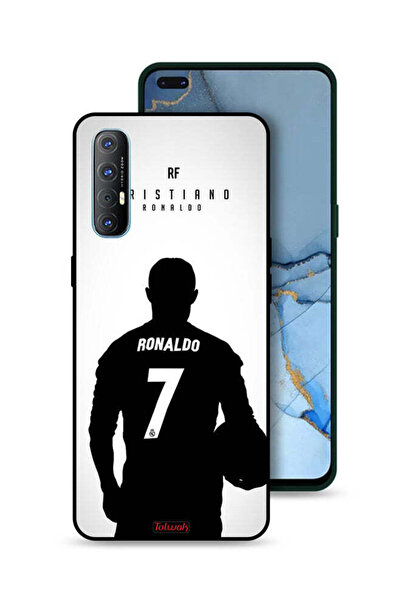 Tolwak غطاء حماية لهاتف Oppo Reno3 Pro 4G بقناع كريستيانو رونالدو