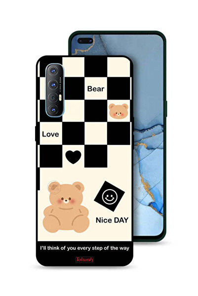 Tolwak جراب حماية لهاتف Oppo Reno3 Pro 4G، سأفكر فيك في كل خطوة على الطريق