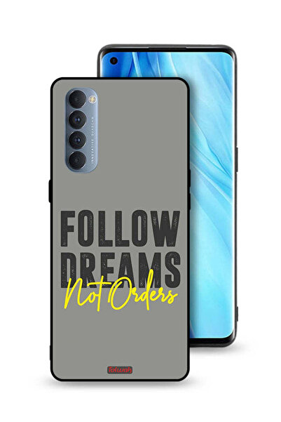 Tolwak غطاء حماية لهاتف Oppo Reno4 Pro 4G اتبع الأحلام وليس الأوامر