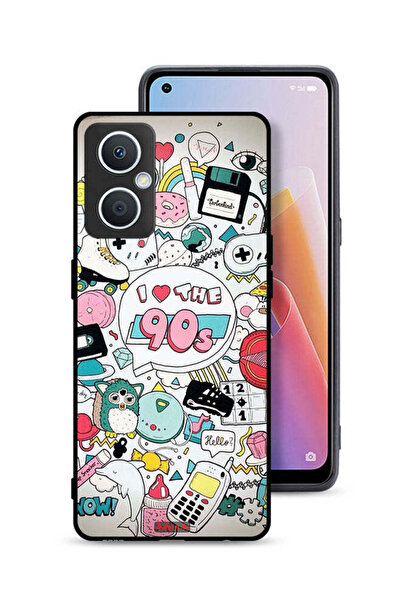 Tolwak جراب حماية لهاتف Oppo A96 5G (الصين) - أحب التسعينيات