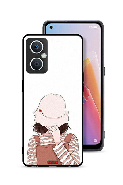 Tolwak غطاء حماية لهاتف Oppo A96 5G (الصين) يخفي الوجه بالقبعة
