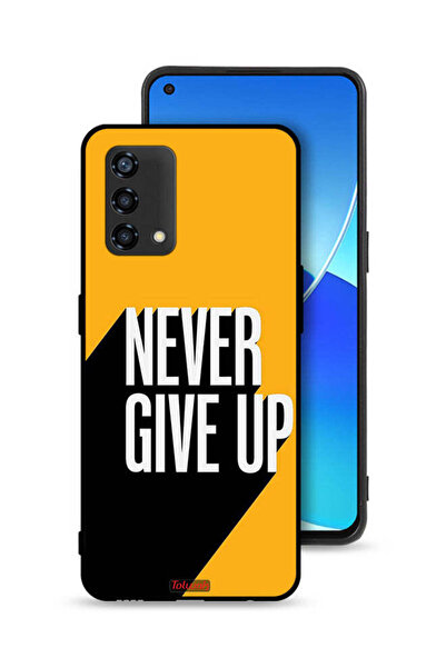 Tolwak غطاء حماية لهاتف Oppo A95 4G ​​- لا تستسلم أبدًا