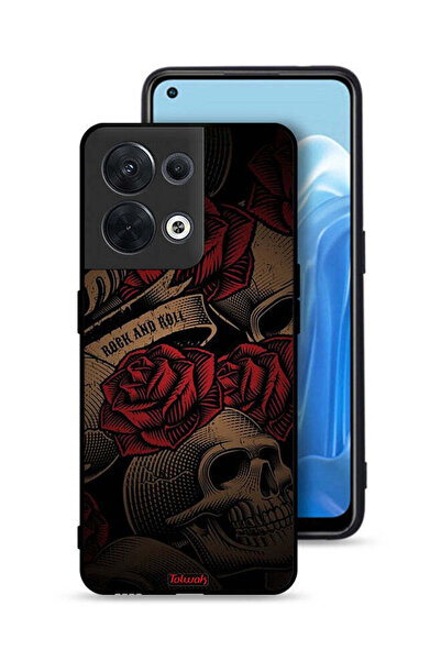 Tolwak غطاء حماية لهاتف Oppo Reno8 5G Rok And Roll