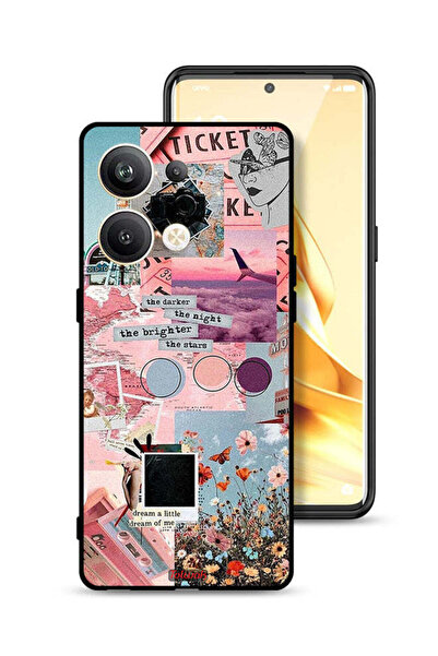 Tolwak غطاء حماية لهاتف Oppo Reno9 Pro Plus 5G كلما أظلم الليل، كلما أشرقت النجوم