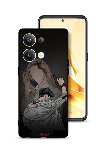 Tolwak غطاء حماية لهاتف Oppo Reno9 Pro Plus 5G عصابة الزوجين