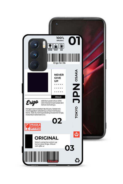Tolwak غطاء حماية لهاتف Oppo K9 Pro - ملصق ياباني