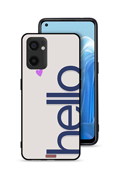 Tolwak Oppo Reno7 SE 5G Protective Case Cover Hello