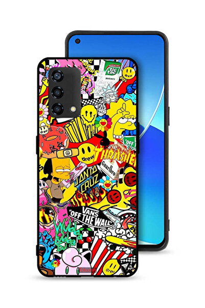 Tolwak غطاء حماية لهاتف Oppo Reno6 Lite - Off The Wall