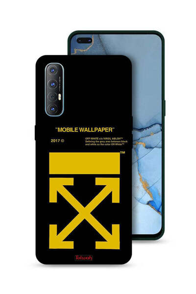 Tolwak غطاء حماية لهاتف Oppo Reno3 Pro 4G - خلفية شاشة الهاتف