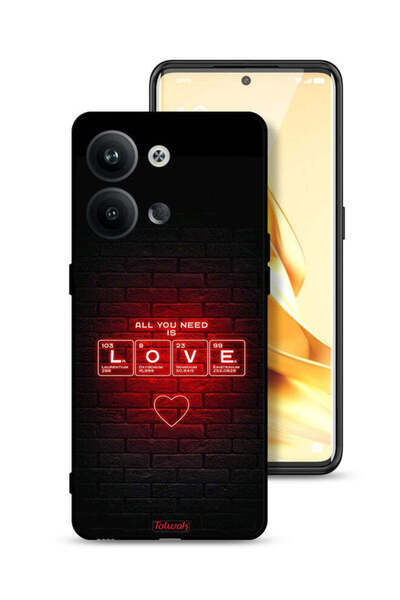 Tolwak غطاء حماية لهاتف Oppo Reno9 Pro 5G كل ما تحتاجه هو الحب