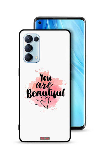 Tolwak غطاء حماية لهاتف Oppo Reno5 Pro 5G - أنتِ جميلة