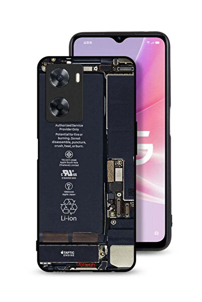 Tolwak Oppo A77s Protective Case Cover Phone Circuit Pattern