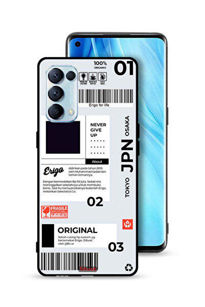 Tolwak غطاء حماية لهاتف Oppo Reno5 Pro 5G - ملصق ياباني