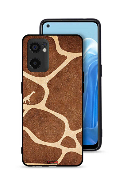 Tolwak غطاء حماية لهاتف Oppo Reno7 SE 5G بنقشة زرافة