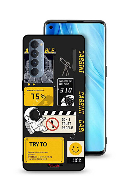 Tolwak غطاء حماية لهاتف Oppo Reno4 Pro 4G بتصميم رائد فضاء