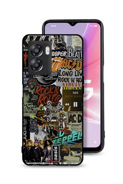 Tolwak غطاء حماية OnePlus Nord N300 - Long Live Rock N Roll