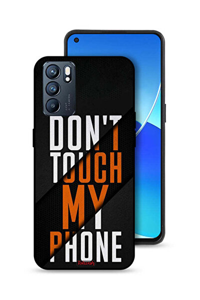 Tolwak جراب حماية لهاتف Oppo Reno6 5G، لا تلمس هاتفي