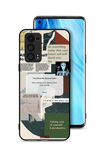 Tolwak غطاء حماية لهاتف Oppo Reno6 Pro Plus 5G اسمح لنفسك بالنمو
