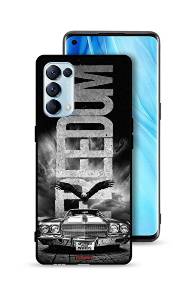Tolwak Oppo Reno5 Pro 5G Protective Case Cover Freedom Art