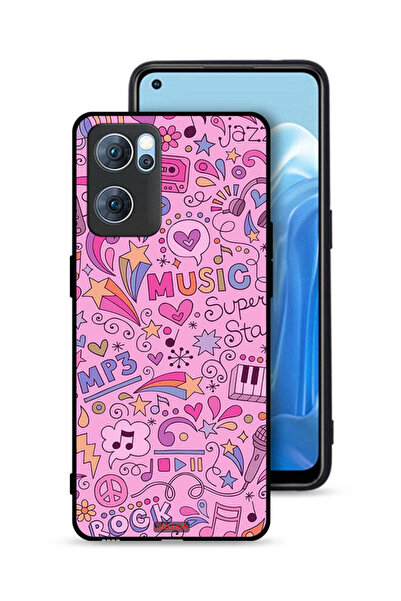 Tolwak غطاء حماية لهاتف Oppo Reno7 5G مع علامات موسيقية