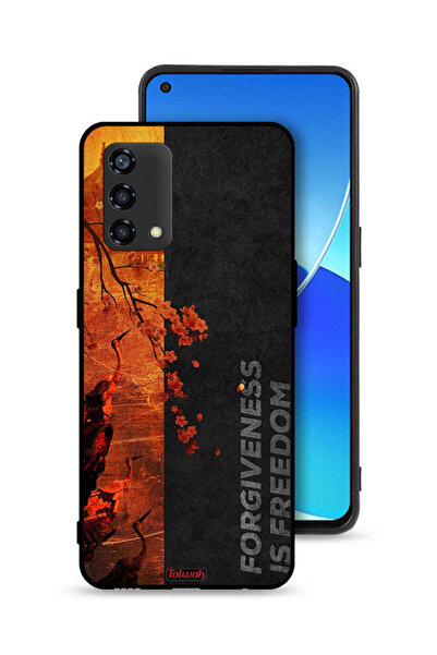 Tolwak غطاء حماية لهاتف Oppo Reno6 Lite - التسامح هو الحرية
