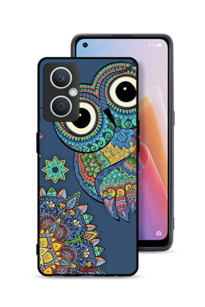 Tolwak غطاء حماية لهاتف Oppo A96 5G (الصين) بتصميم بومة زهرية