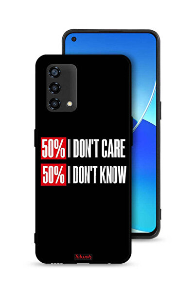 Tolwak غطاء حماية لهاتف Oppo A95 4G ​​لا يهمني