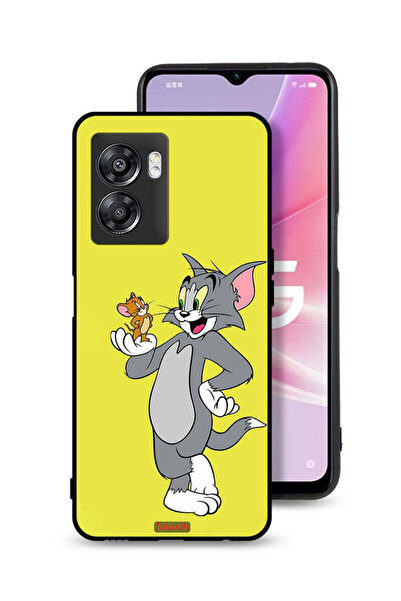 Tolwak غطاء حماية لهاتف OnePlus Nord N300 بتصميم توم وجيري