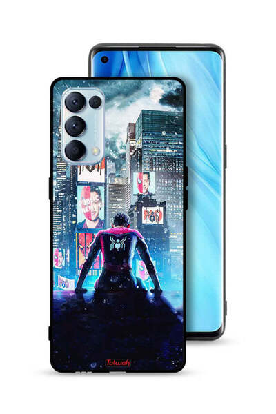 Tolwak Oppo Reno5 Pro 5G Protective Case Cover Spider Man