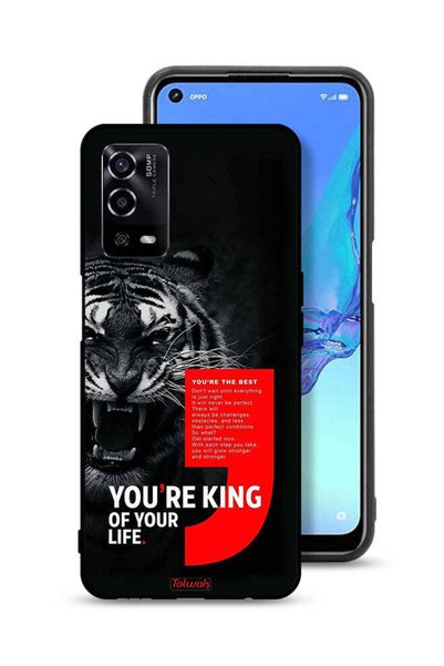 Tolwak غطاء حماية لهاتف Oppo A55 4G أنت ملك حياتك