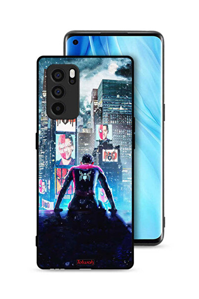 Tolwak غطاء حماية لهاتف Oppo Reno6 Pro 5G بتصميم Spider Man