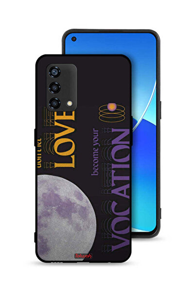 Tolwak جراب حماية لهاتف Oppo Reno6 Lite لا تدع الحب يصبح مهنتك