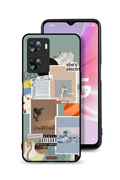 Tolwak Oppo A57s Protective Case Cover She Is Electric