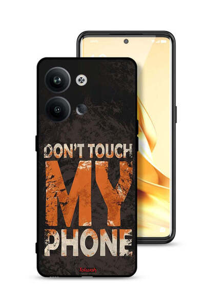 Tolwak Oppo Reno9 Pro 5G Protective Case Cover Do Not Touch My Phone