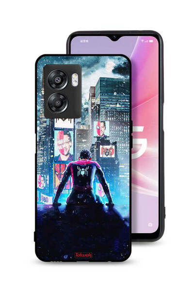 Tolwak غطاء حماية لهاتف Oppo A57 5G بتصميم سبايدر مان