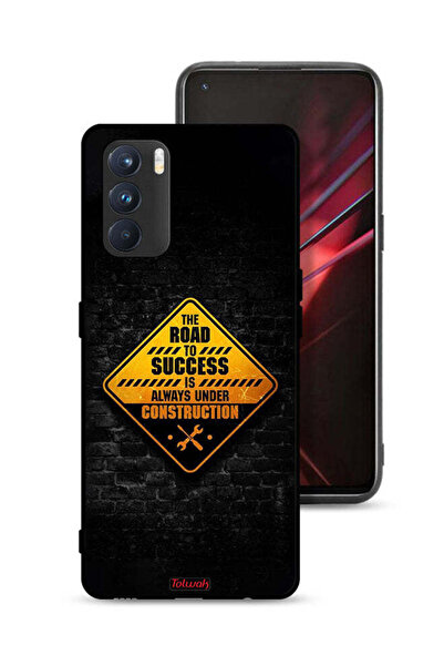 Tolwak جراب حماية Oppo K9 Pro الطريق إلى النجاح دائمًا قيد الإنشاء