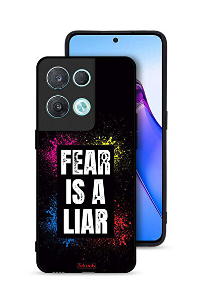 Tolwak غطاء حماية لهاتف Oppo Reno8 Pro 5G - الخوف كاذب