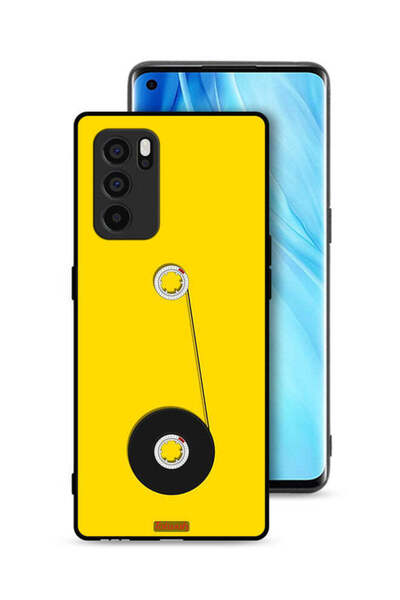 Tolwak غطاء حماية لهاتف Oppo Reno6 Pro 5G بتصميم عجلة كاسيت
