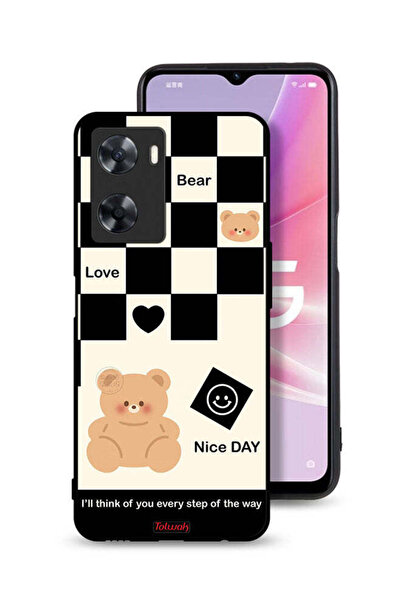 Tolwak غطاء حماية لهاتف Oppo A77s سأفكر فيك في كل خطوة على الطريق