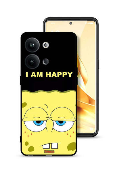 Tolwak غطاء حماية لهاتف Oppo Reno9 5G - أنا سعيد