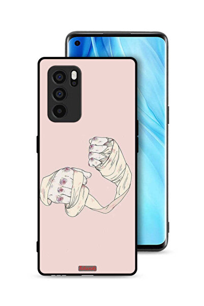 Tolwak غطاء حماية Oppo Reno6 Pro 5G بتصميم فن المقاتل